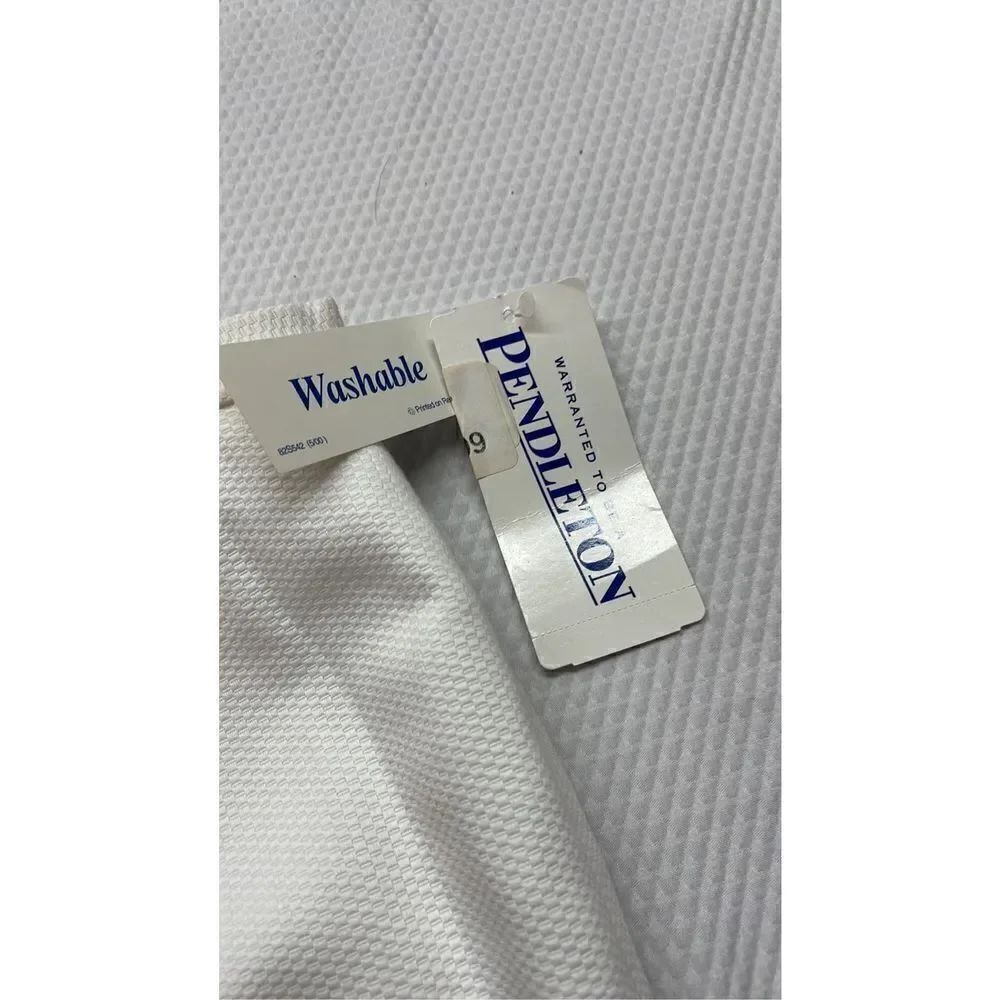 NWT New with Tags Pendleton Washable White Dress Pants Size 12